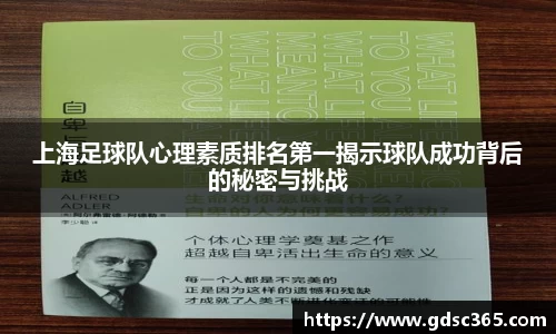 上海足球队心理素质排名第一揭示球队成功背后的秘密与挑战